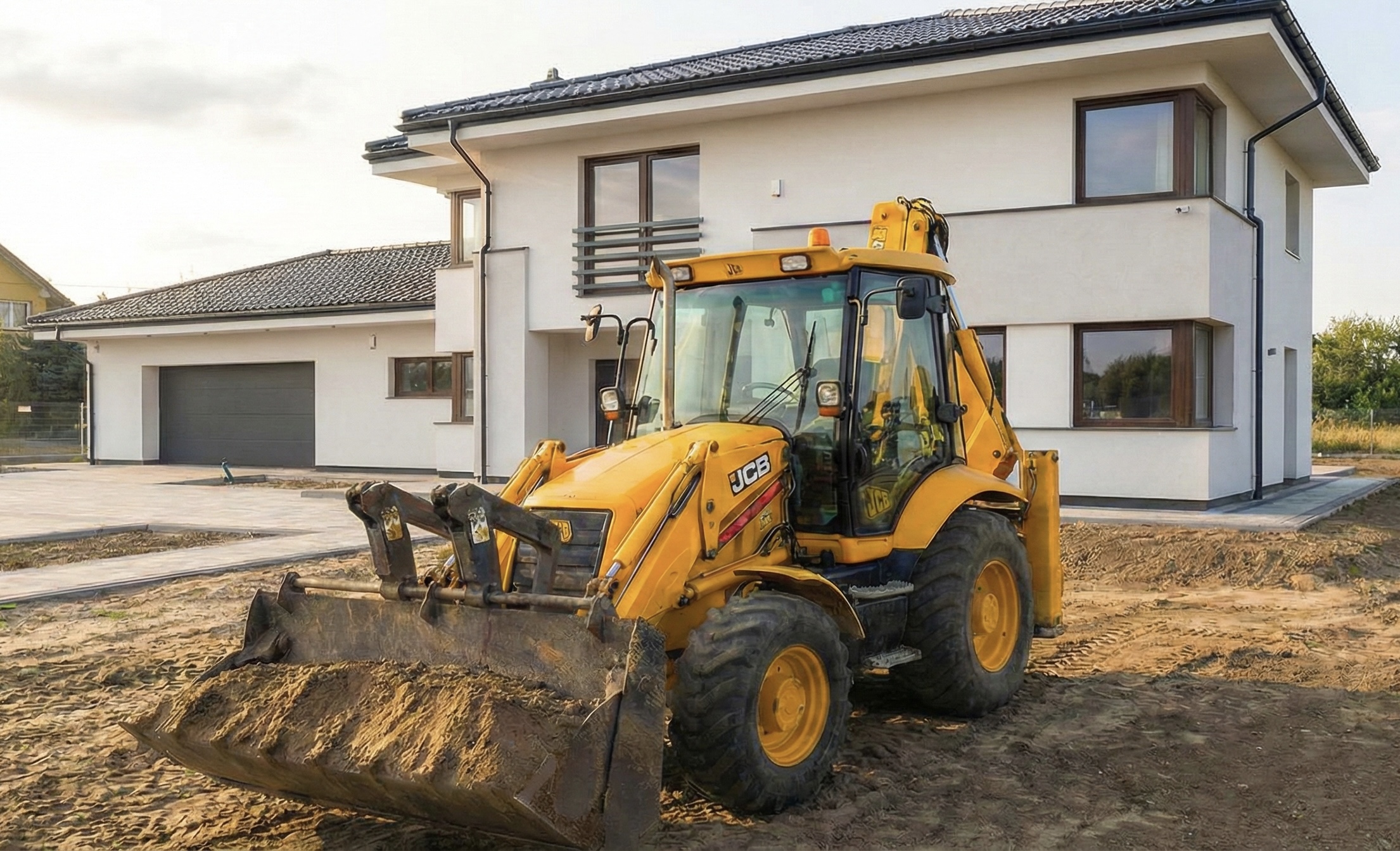 Usługi remontowo budowlane i koparko-ładowarką